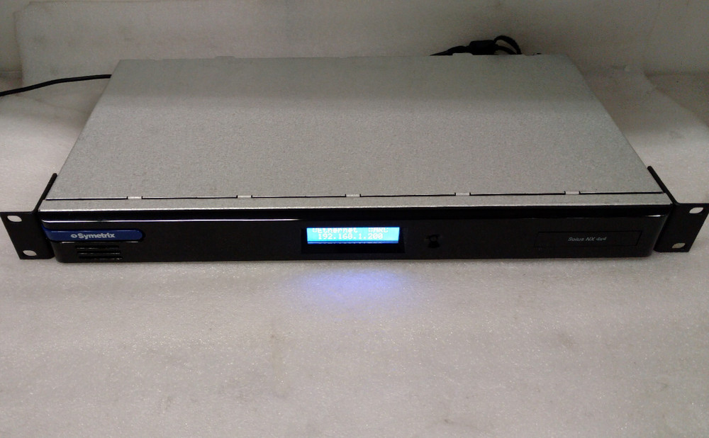 Symetrix Solus NX 4x4 Digital Signal Processor