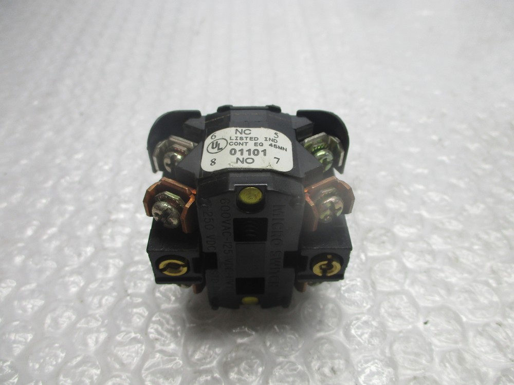 MICROSWITCH 01101 CONTACT BLOCK NSNP