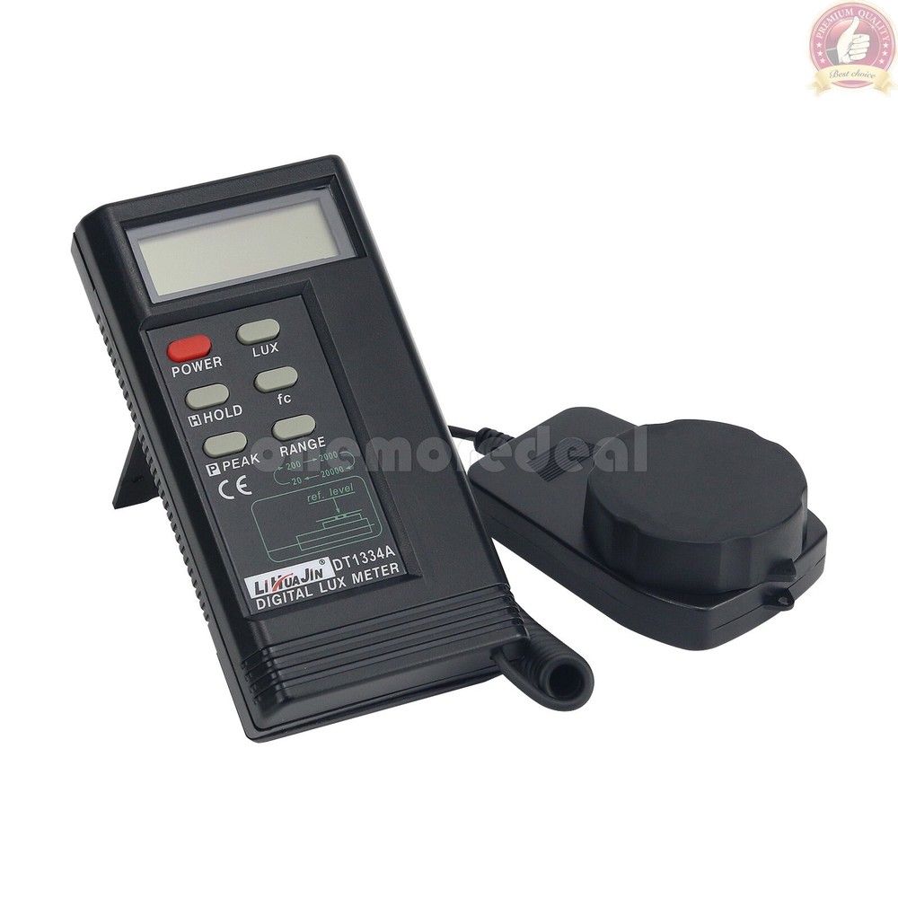 20000Lux Digital LUX Light Meter High-Precision With Reading Holding Function
