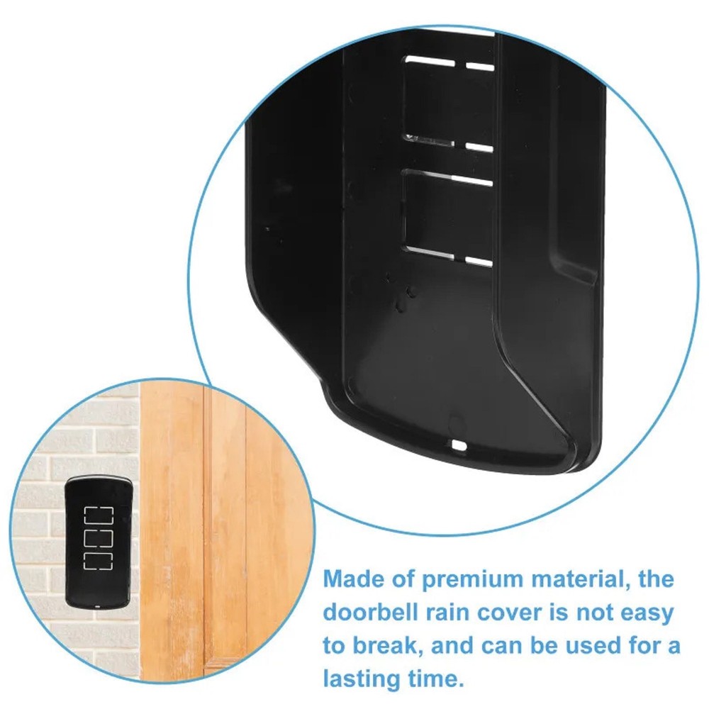 Access Control Plastic Rain Cover Video Doorbell Rainproof Waterproof Shell d