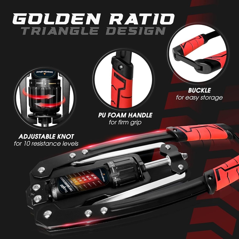 Wrist and Forearm Blaster - Wrist Roller & Forearm Roller for Training, Worko...