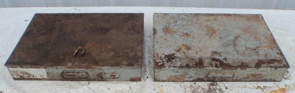 2 Storage Organizers Drawers w Some Hardware