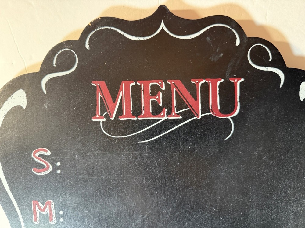 Menu Chalkboard Daily Listing