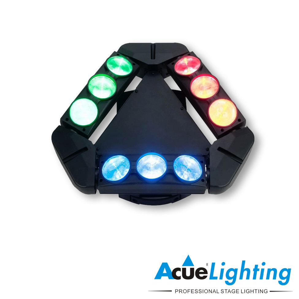 Mini Spider 3×3 Micro Moving Head Light