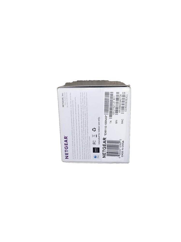 NETGEAR AC1200 WiFi Range Extender - White EX6110