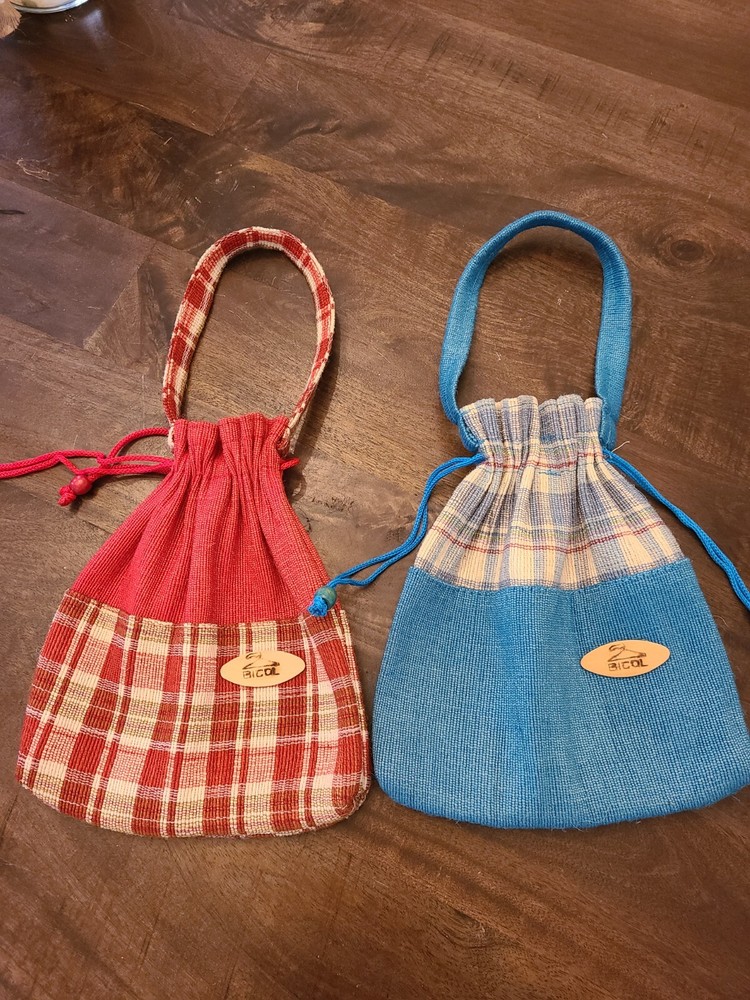 Drawstring mini bags from Philippines