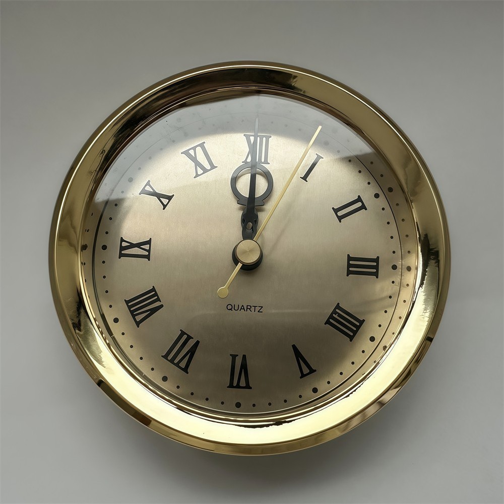 Quartz Clock Insert 103MM for Efficient Timekeeping with Elegant Roman Numerals