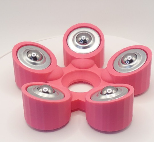 Bowling Ball Spinner Cup - Pink
