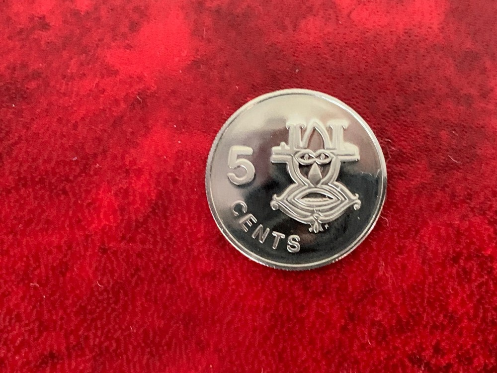 Solomon Islands 1978 5 Cent - Proof Coin (Toned)-UNCIRCULATED
