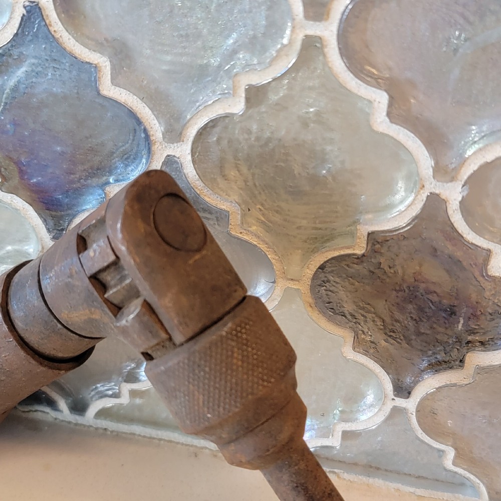 Antique 1920s Hand Drill Primitive Kitchen Tools Decorating