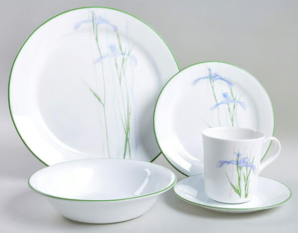 Vintage Corelle Shadow Iris Add-on/Replacement Dinnerware (See Selection)