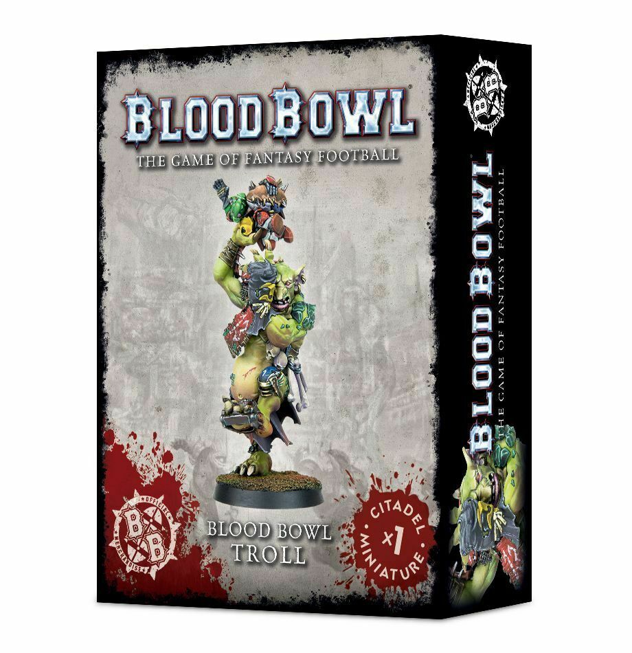 Blood Bowl Troll - Warhammer - New! 200-24