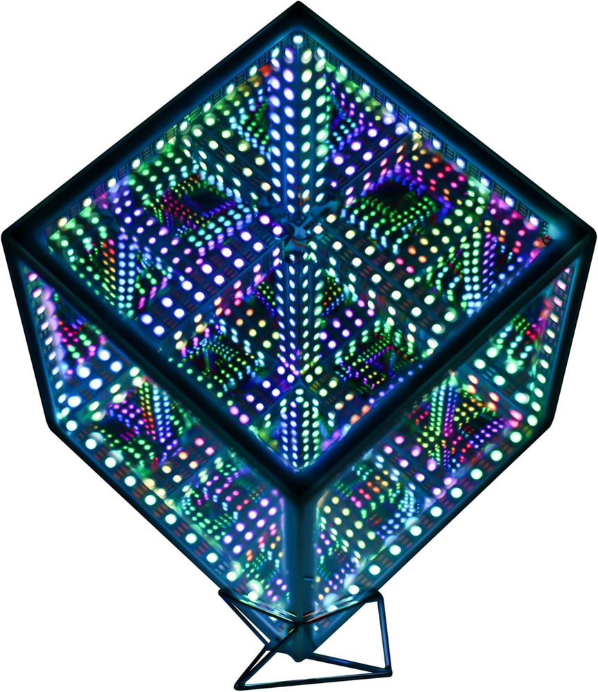 Infinity Hyper Cube LED Light LED Controller with Stand, Controller & Sound & Ap