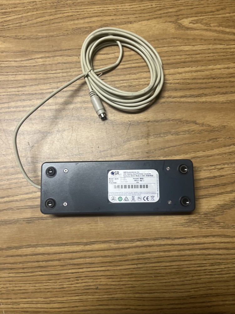 QSR Automations KP-7500 20 Button Bump Bar