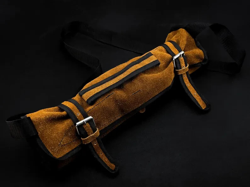 Hand Forged Damascus steel chef set