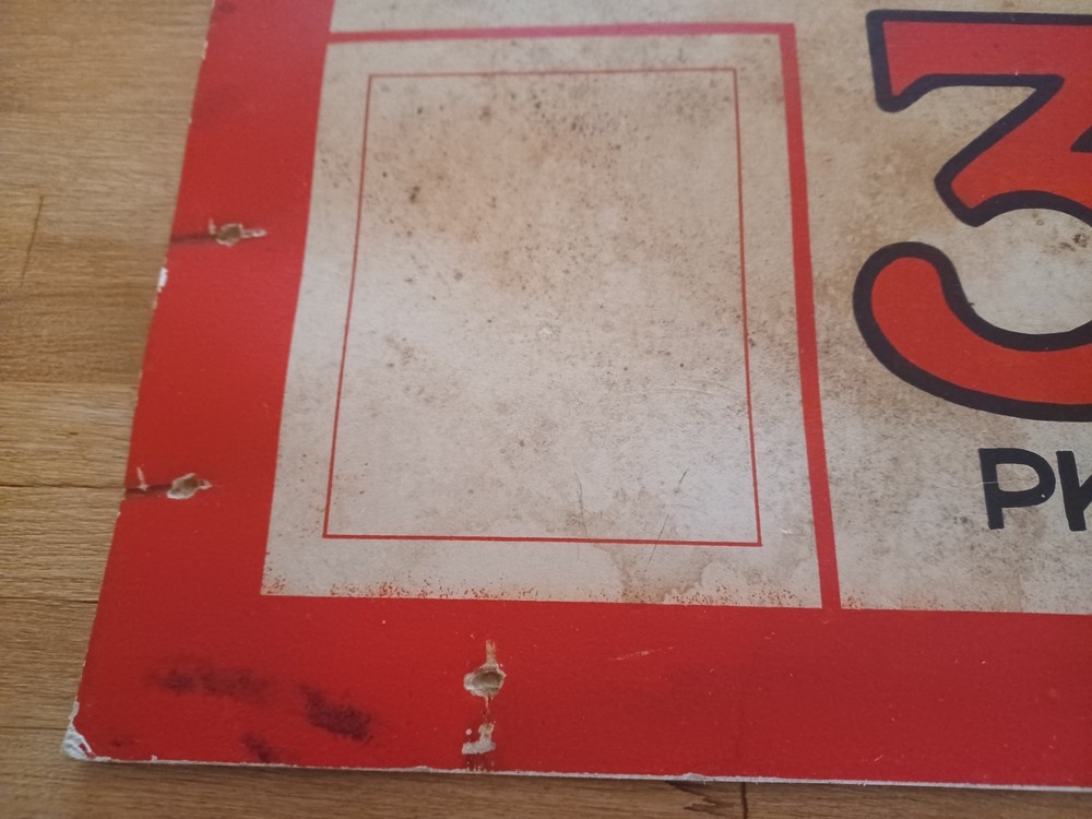 Rameses Cigarette Advertising Cardboard - Unique
