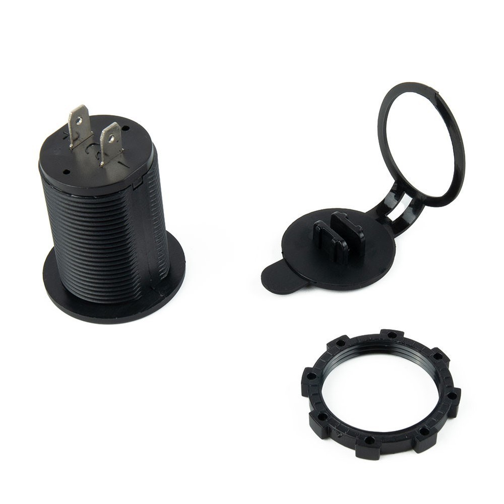 USB Socket Dual USB Chargers For 12-24V Voltage Vehicles USB Data Cable