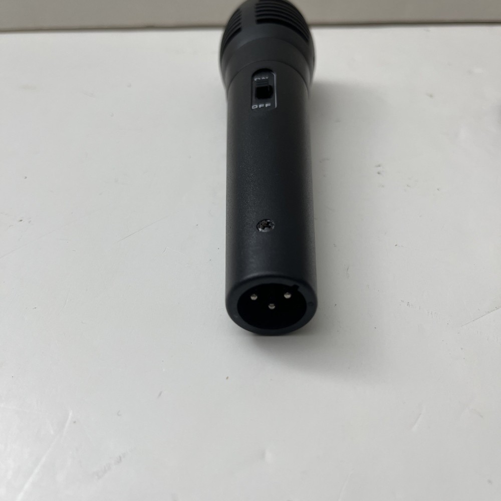 Microphone for Singing Machine Karaoke Pre Owned Black Untested As-Is