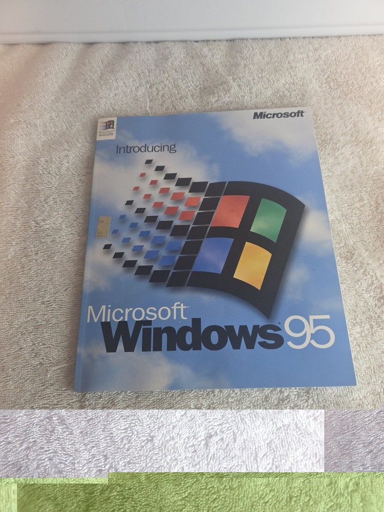 Vintage Microsoft Windows 98 Getting Started Manual Guide Book 1998 PC Software