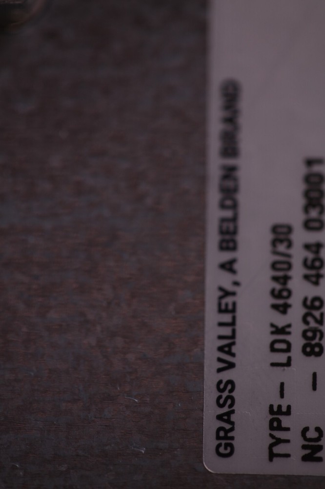 Grass Valley OCP-400 LDK 4640/30 Remote Control Panel