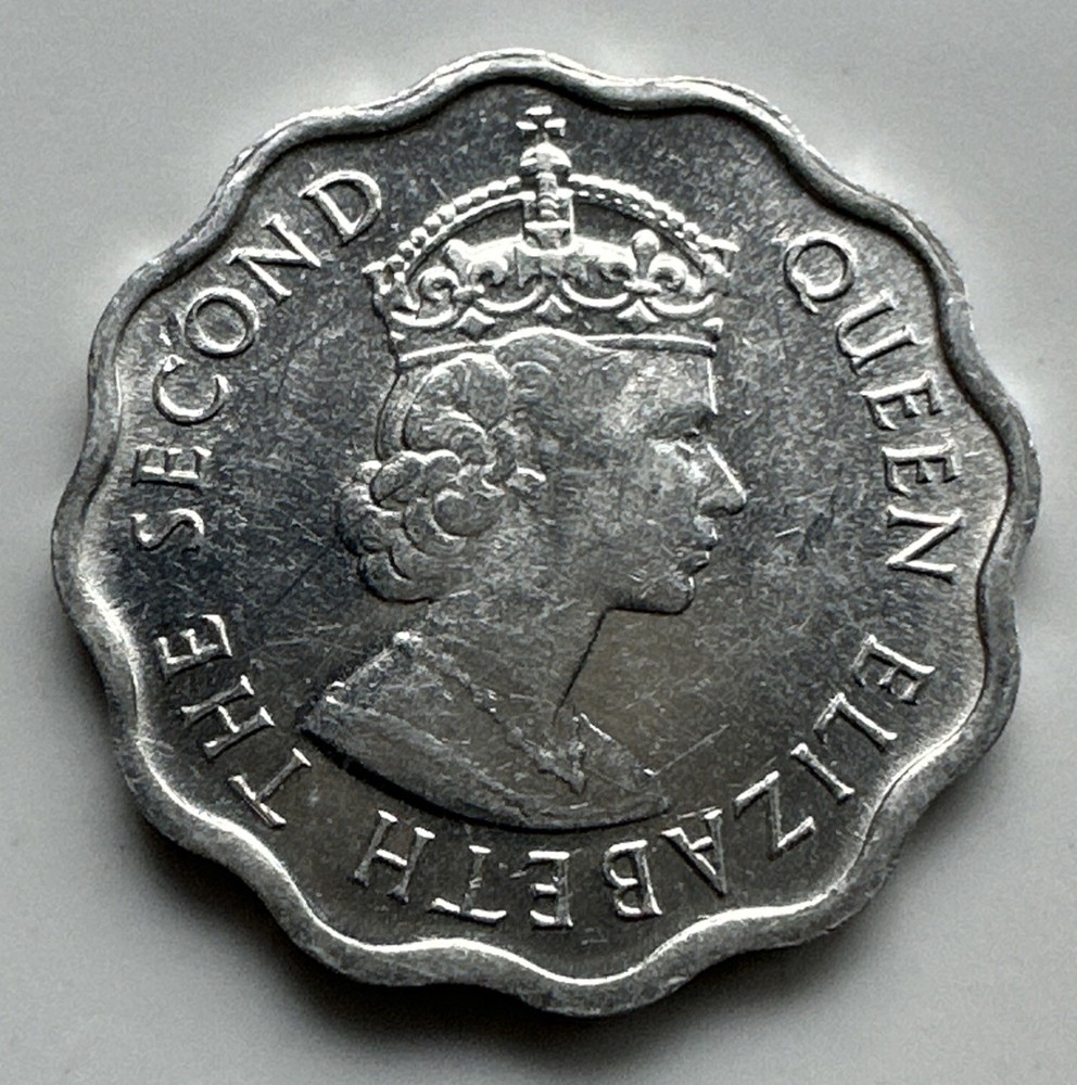 1986 QEII Belize 1c One Cent Coin Uncirculated