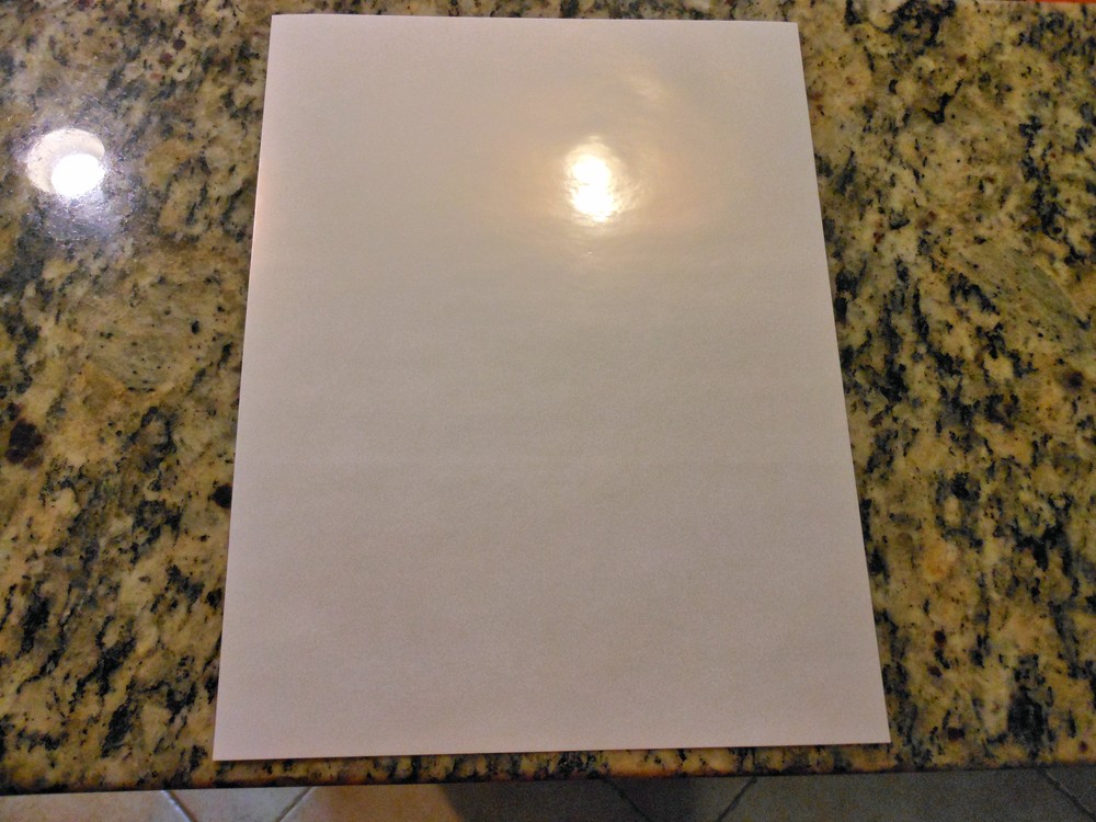 Sample Pack-Glossy/Clear/3M 8518 overlaminate - 6 sheets (8.5in x 11in sheets)