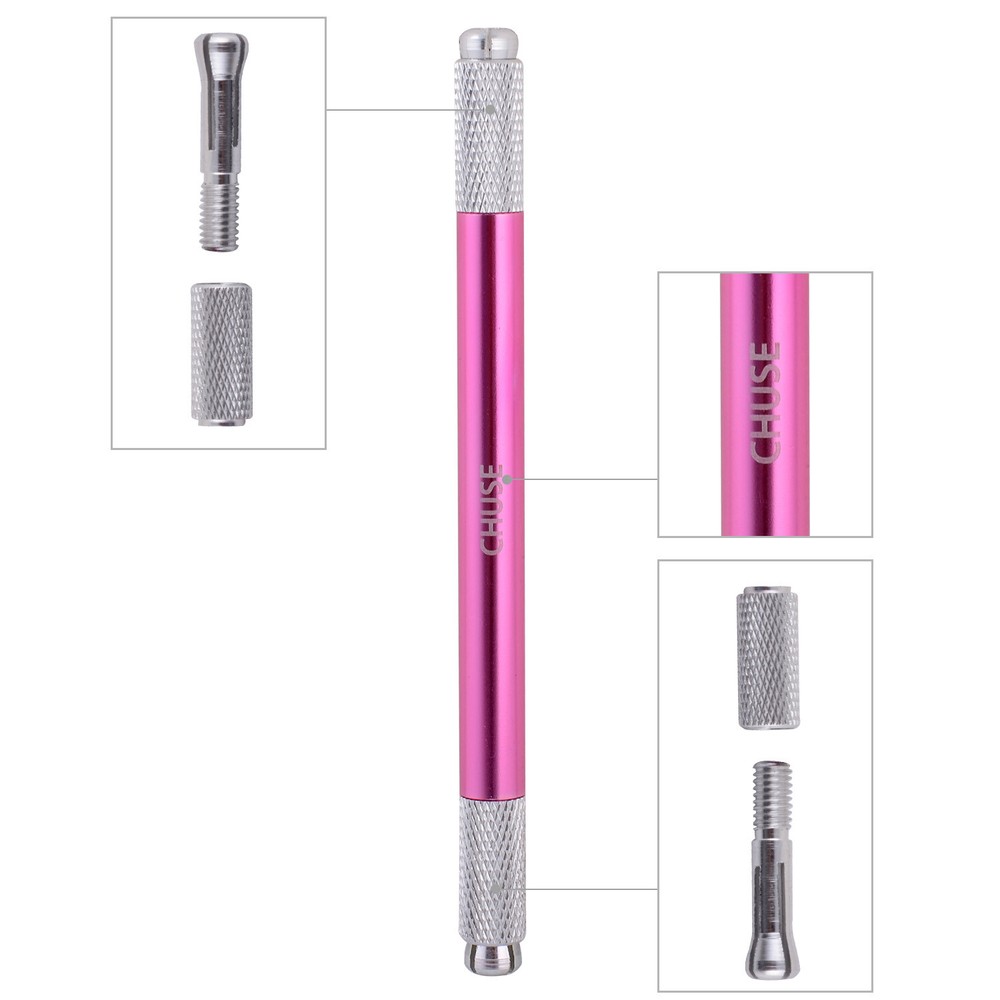 Roller Microblading Needles Fog Eyebrow For Permanent Makeup Tattoos Manual Pen