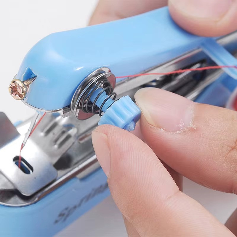 Manual Sewing Machine Portable Mini Multi-Functional Handheld Tailor Sewing Tool