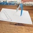 Compass and Protractor Math Tools 2 Piece