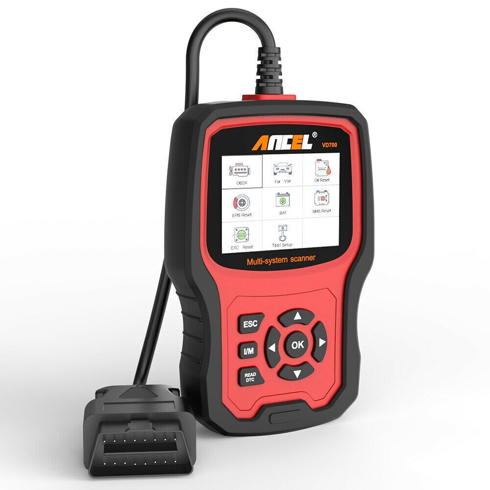 ANCEL VD700 for VW AUDI Car Code Reader All System Diagnostic Tool OBD2 Scanner