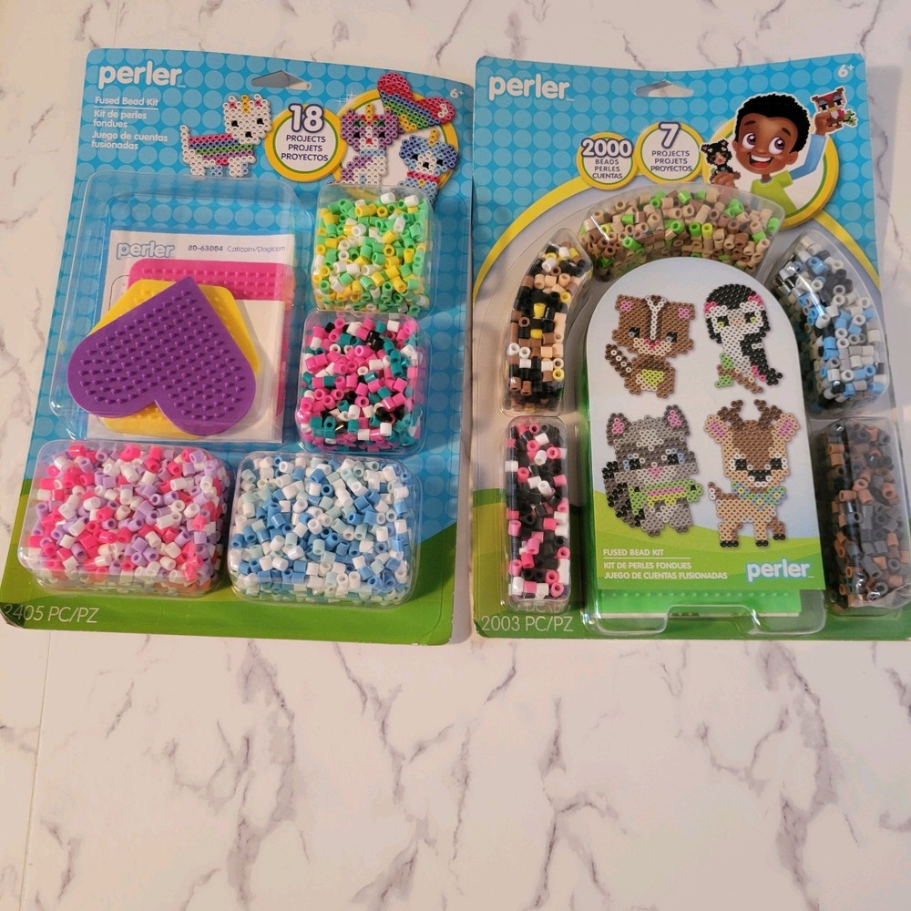 2 Perler Fuse Bead Activity