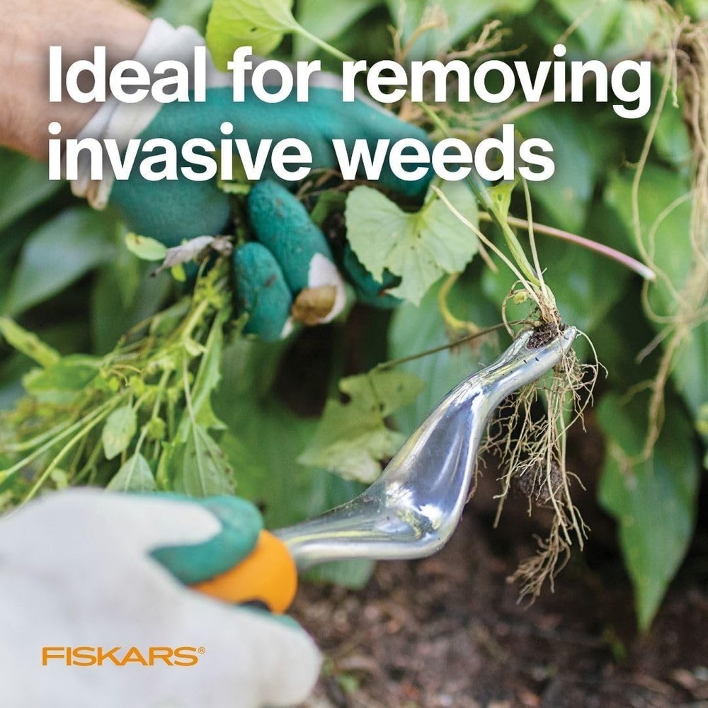 Fiskars Ergo Handle Weeder Garden Tool