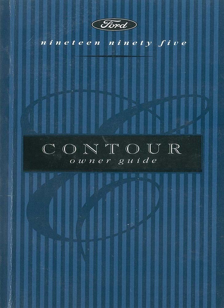 1995 Ford Contour Owner's Manual