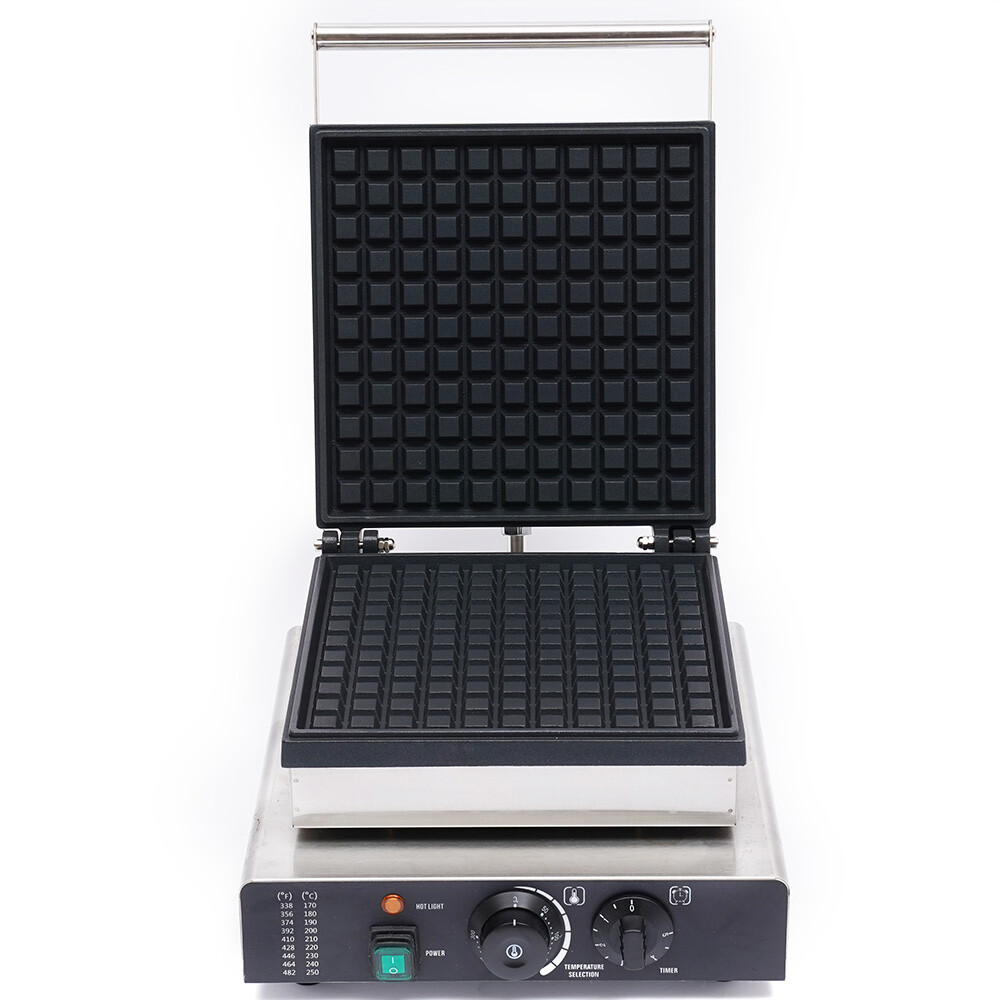 110 V Commercial Waffle Maker Rectangular Stainless Steel Body Waffle Maker New