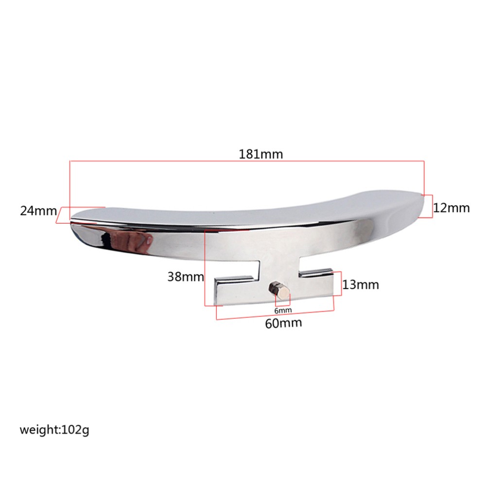 Single Leg Armrest Banjo Accessories Part Hardware for Open Back