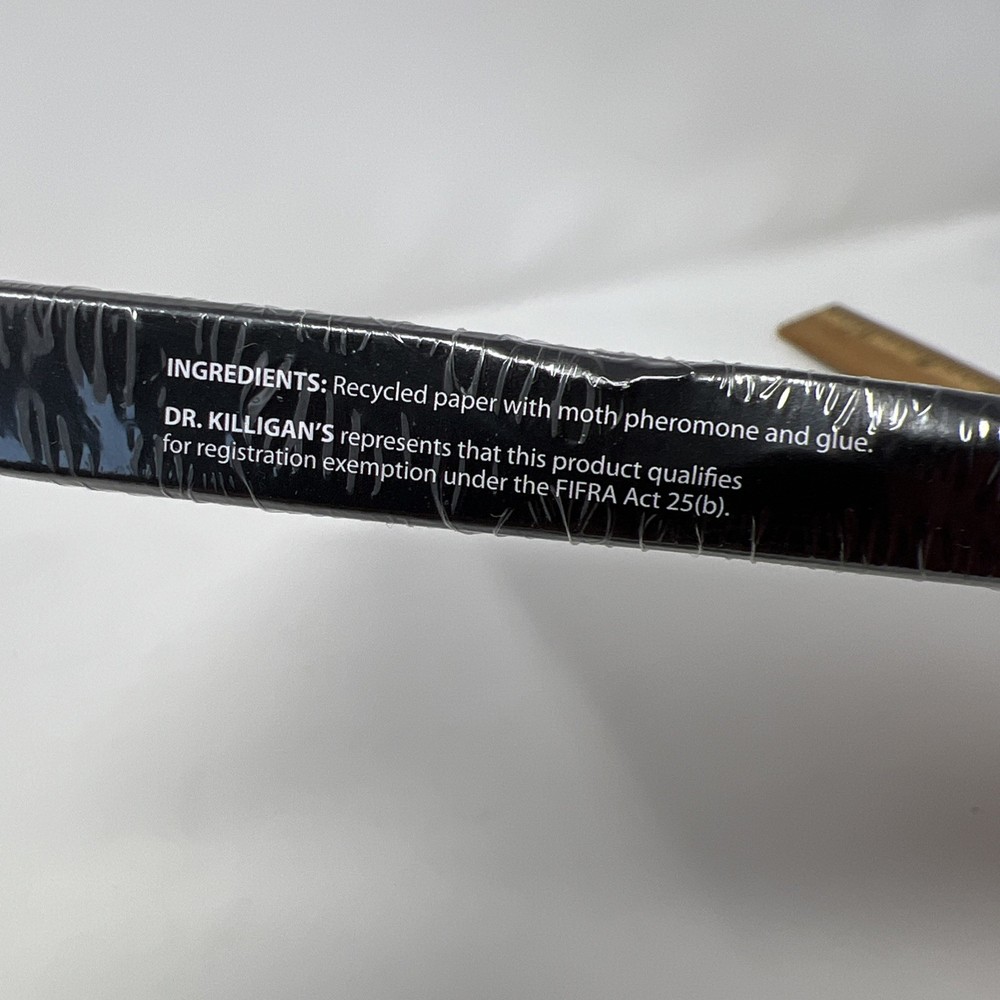 Dr Killigan’s Clothing Moth Traps 6 Pheromone Moth Traps Advanced Formula - New