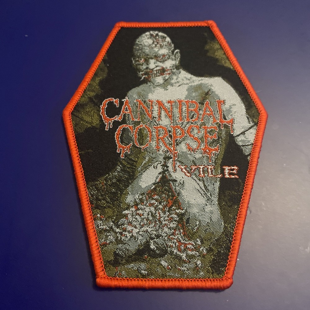 2023 CANNIBAL CORPSE Vile Woven Sew On Patch