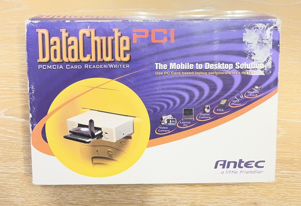 ANTEC DataChute PCMCIA Card Reader/Writer