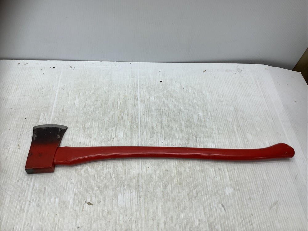 vintage Collins "connie" pattern axe red