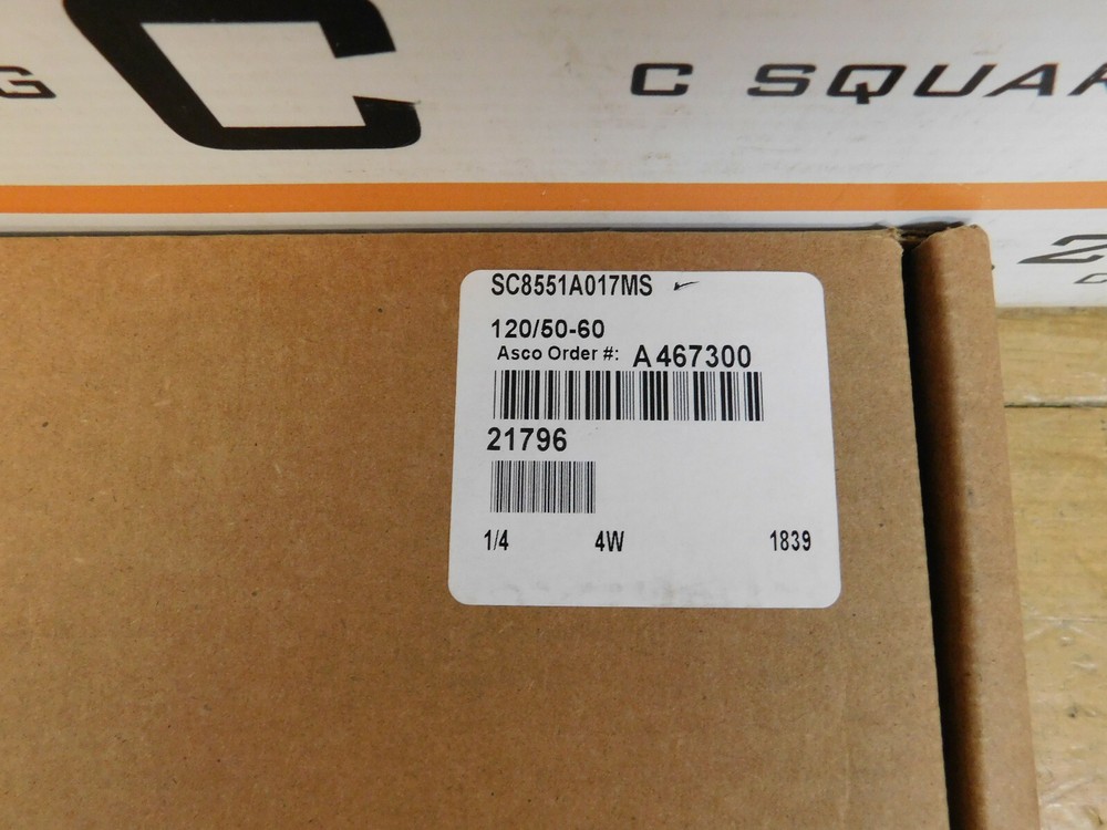 Asco SC8551AO17MS Valve CSQ