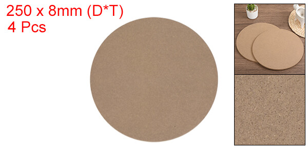 4 Pack 10" Pottery Wheel Bats 1/3" Thick Round Pottery Bat System