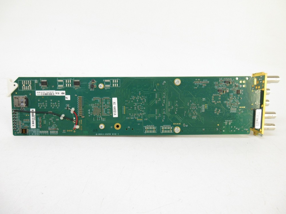 Sencore AG 44021A Video Decoder: ASI I/O, SDI Outputs, Discrete Audio, Genlock