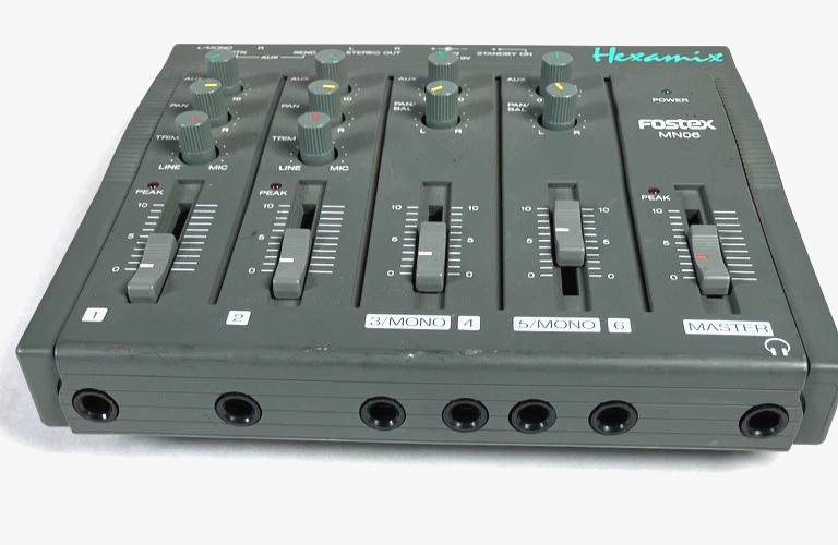 Fostex MN06 Hexamix 6ch Analog Stereo Mixer