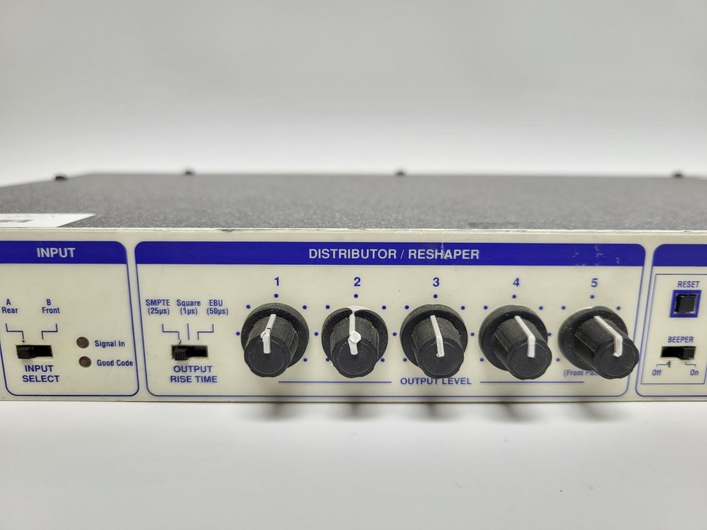 Brainstorm SR-15+ Time Code Distripalyzer (Analyzer/Distributor/Reshaper/Strip)