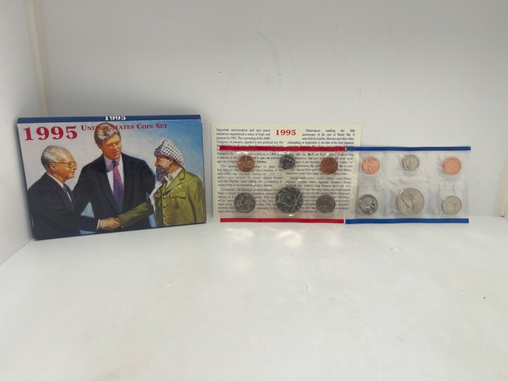 1995 US Mint Uncirculated Set P&D 10 Coins