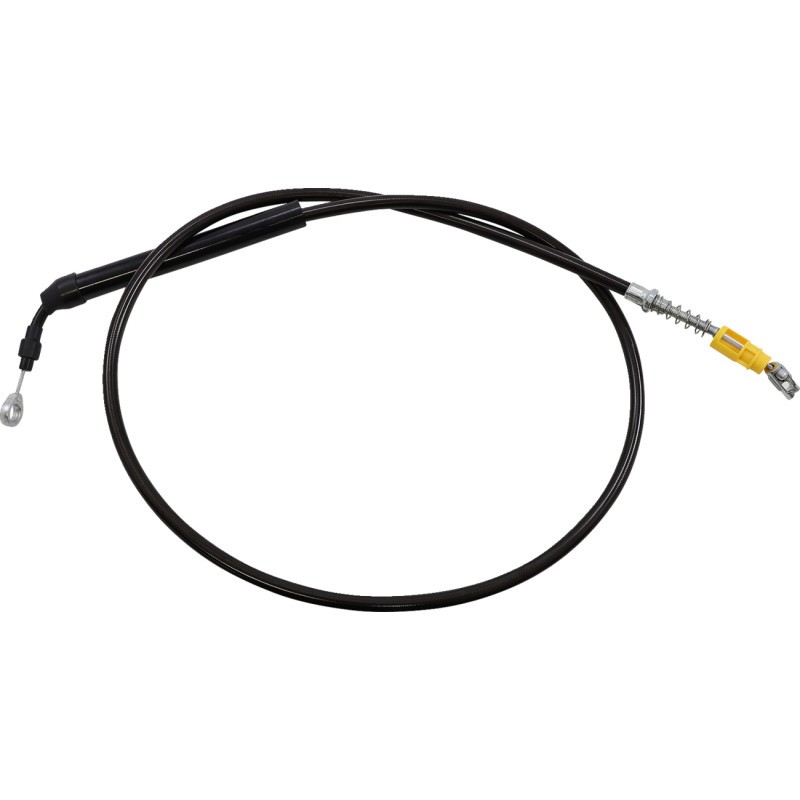 LA CHOPPERS Midnight Braided Clutch Cable - Black - LA8056C19M