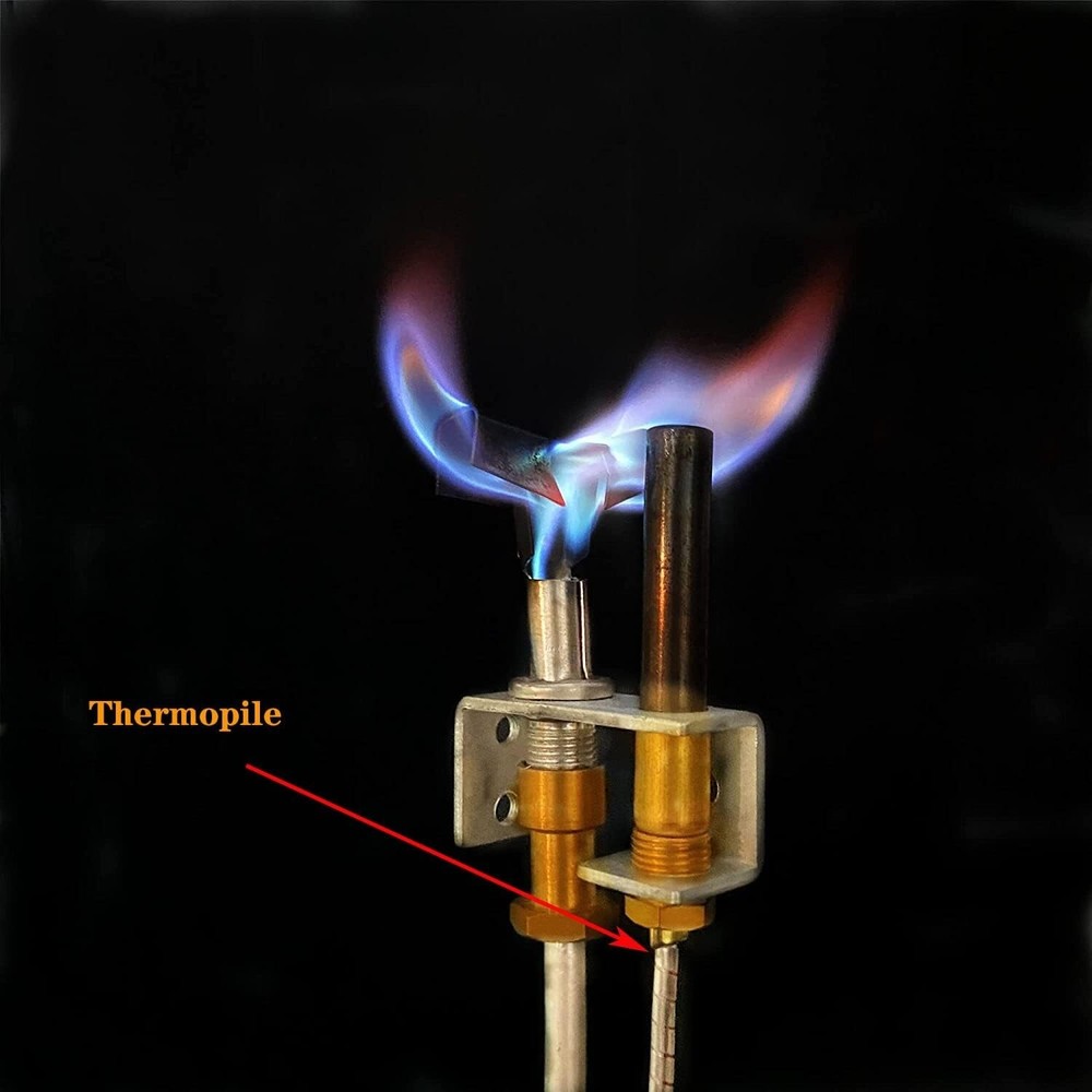 Quemador piloto para calentador de agua (alambre de fibra de vidrio de 24") NEW