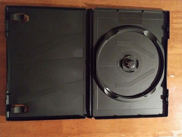 10 Lot Black Standard DVD Storage Case - REDUCED