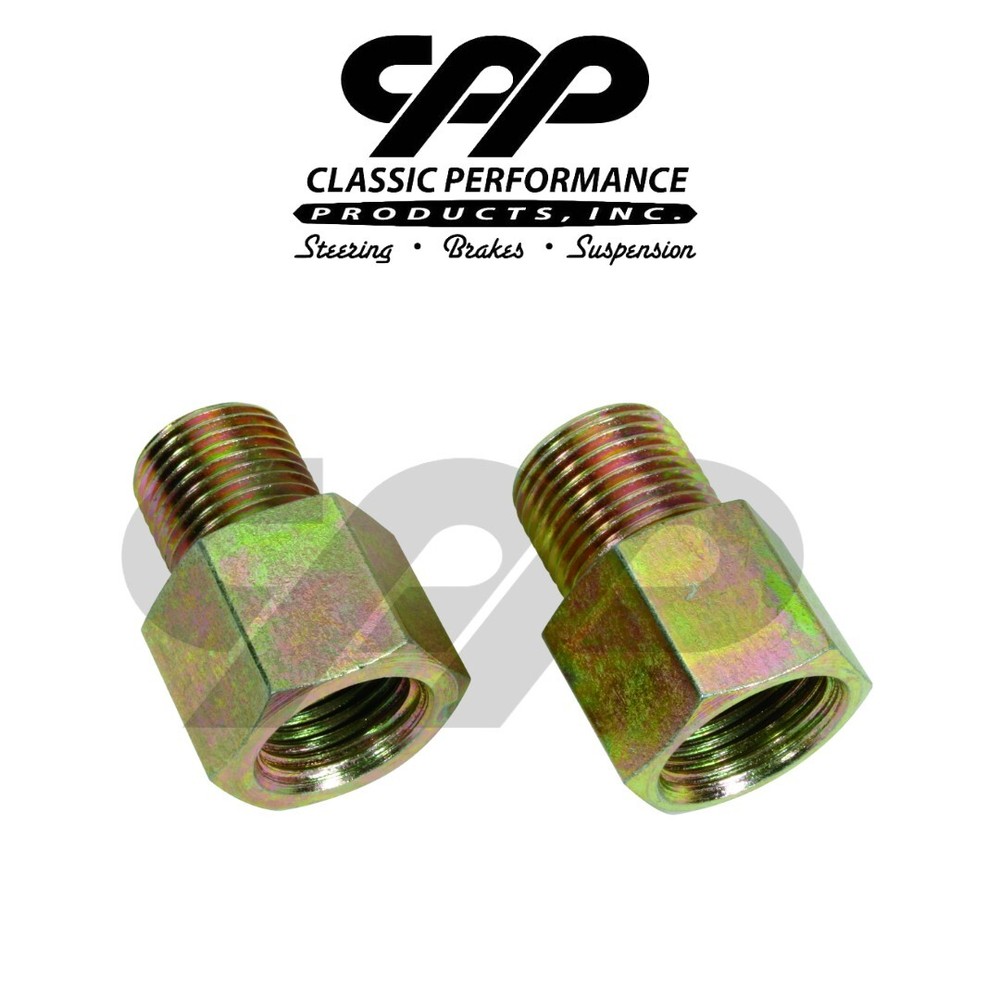 CPP Power Steering Adapter Fitting Inverted Flare Steering Box To O-Ring Hoses