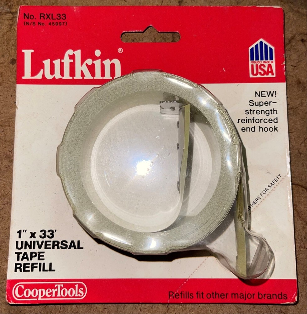Lufkin RXL33 1"x33' Universal Tape Refill